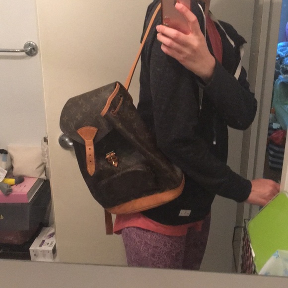 Louis Vuitton vintage backpack Montsouris MM - Picture 6 of 6